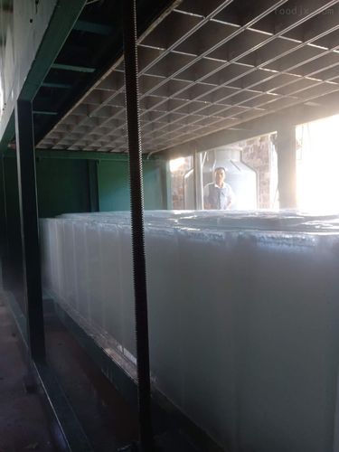 日产5吨直冷式块冰机应用于冷冻厂-深圳市思诺威尔制冷设备